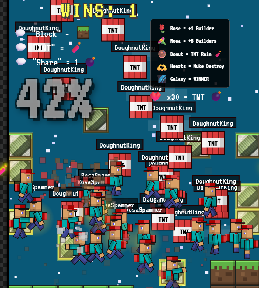 Builder - Minecraft Themed Interactive TikTok Live Game